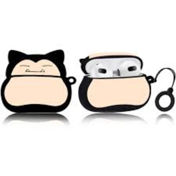 Snorlax Airpods/Airpods pro case Compatible with Beats Studio Buds Case - Picture 3 of 5
